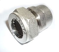 Муфта соединительная, "труба-ВР" никель V/S 15x1/2 (F) N Муфта соединительная, "труба-ВР" никель V/S 15x1/2 (F) N